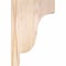Ekena Millwork Newport Smooth Corbel, Douglas Fir, 3 1/2"W x 8"D x 12"H COR04X08X12NEW00SDF - alternate 4
